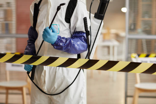 Professional Blood Cleanup technician working in Rossville, MD